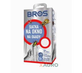 Siatka na okno Bros biała