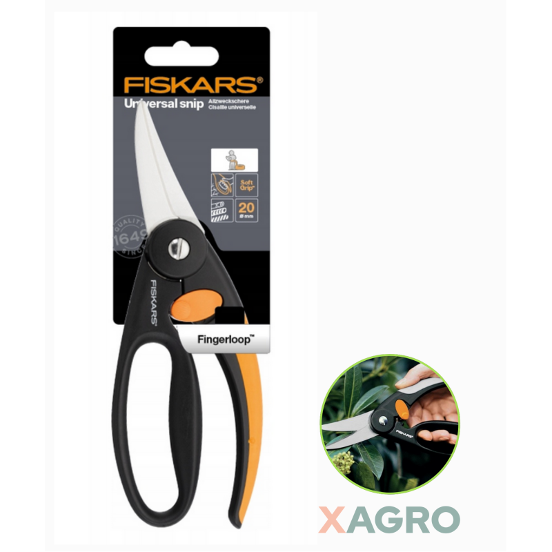 Sekator/ Nożyce uniwersalne FingerLoop 1001533 Fiskars