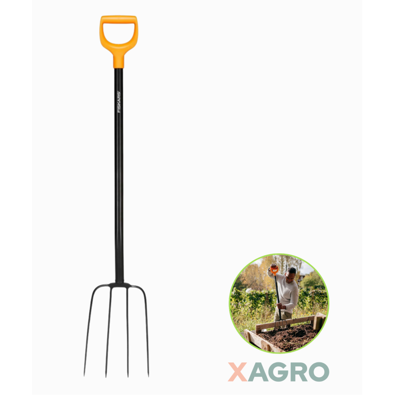 Widły Solid  do kompostu 1070674 Fiskars