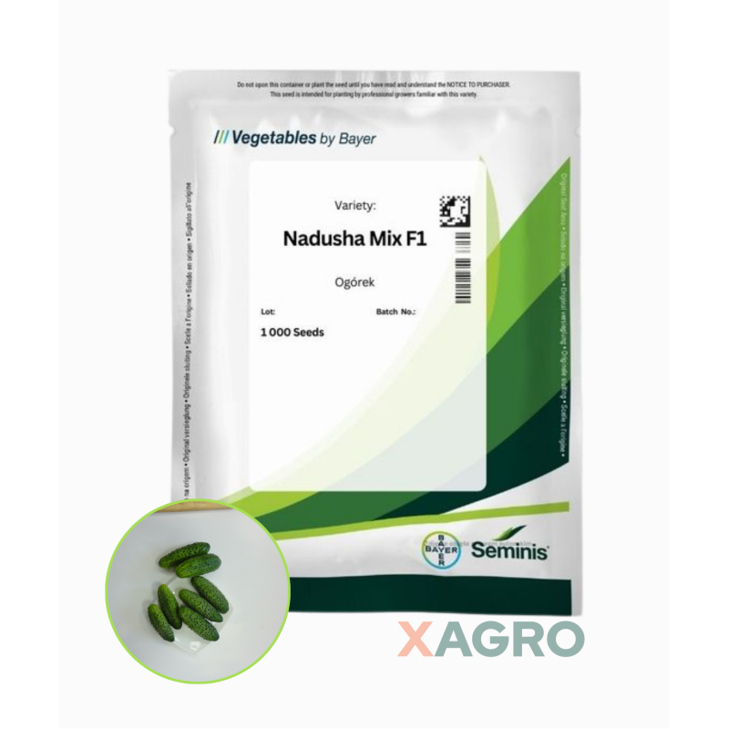 Ogórek gruntowy konserwowy Nadusha Mix F1
