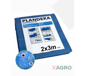 Plandeka niebieska uniwersalna wodoodporna