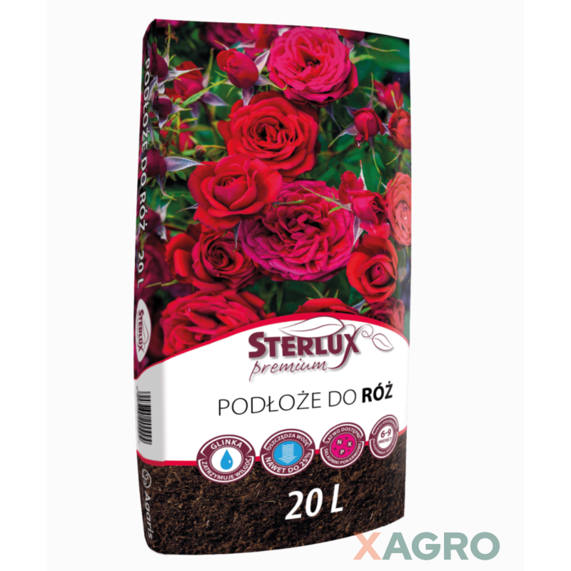 Ziemia podłoże do róż Sterlux Premium