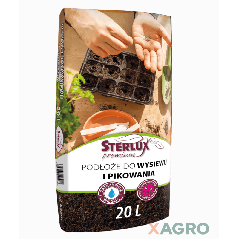 Ziemia podłoże do wysiewu i pikowania Sterlux Premium