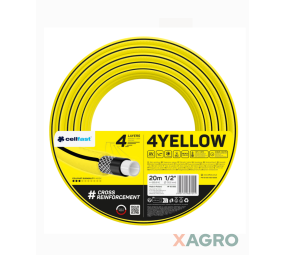Wąż ogrodowy 4 YELLOW 1/2″ Cellfast