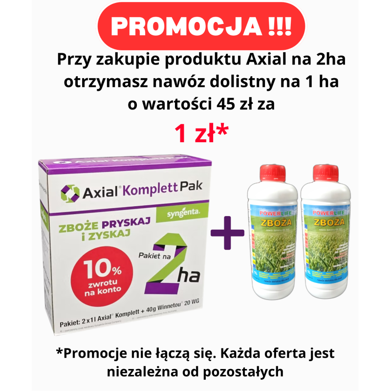 Axial Komplett Pak +  Powerlife Zboża PROMOCJA !!!