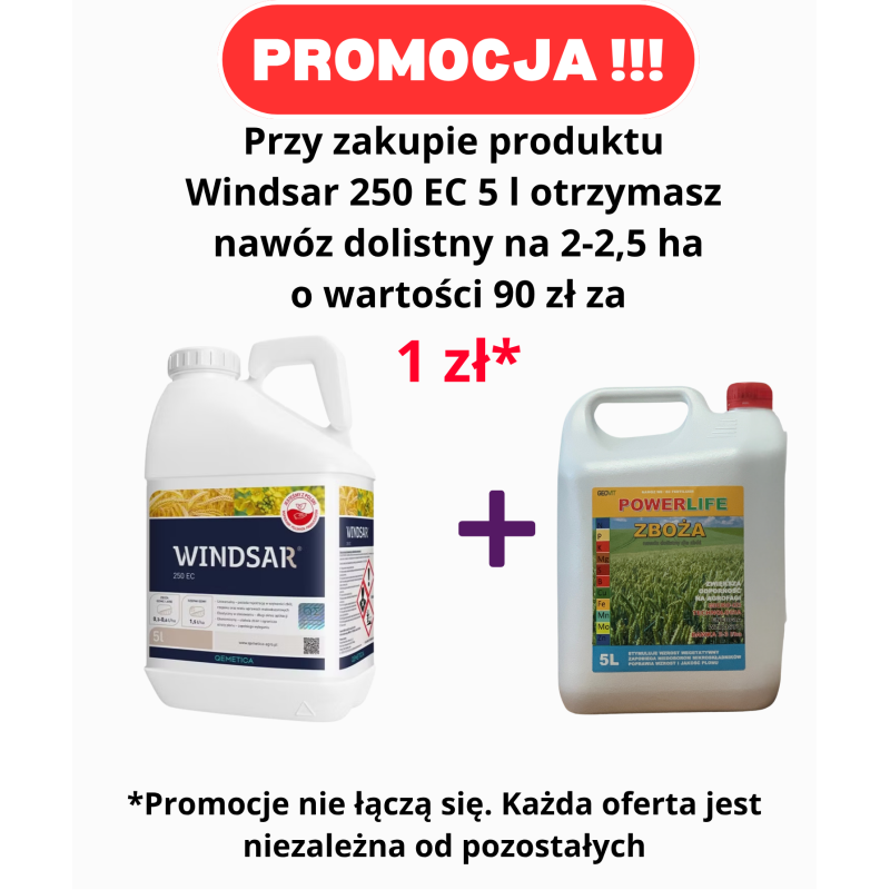 Windsar 250 EC+ Powerlife Zboża PROMOCJA !!!