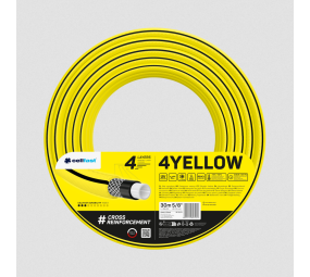 Wąż ogrodowy 4 YELLOW 5/8″ Cellfast