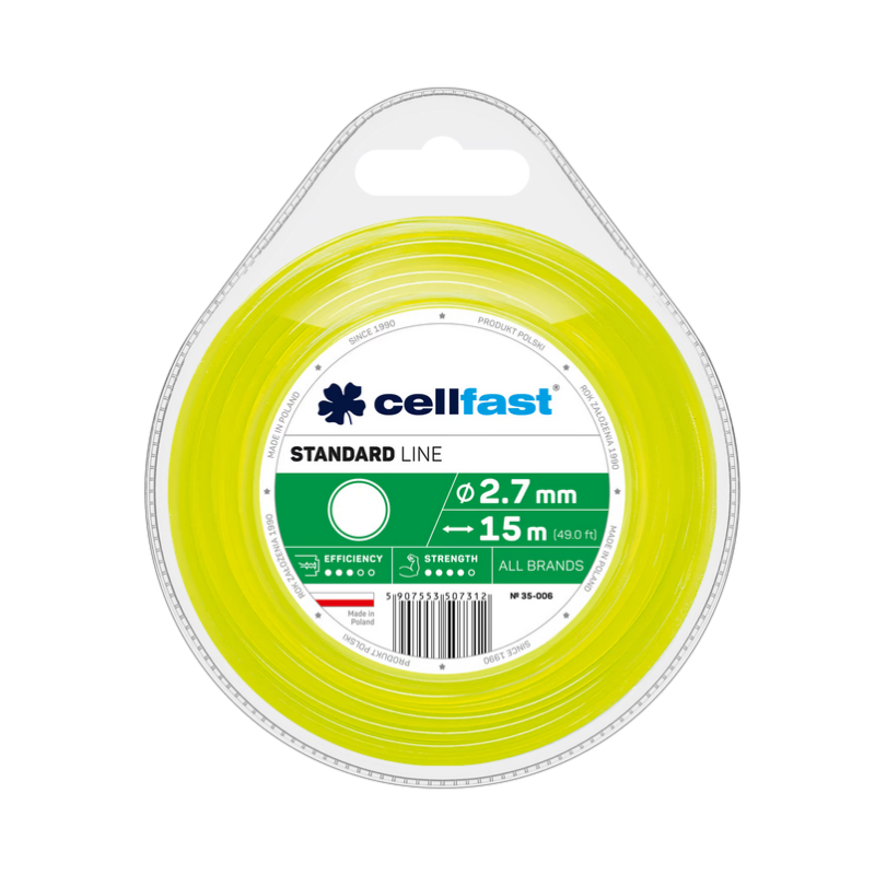 Żyłka do kosiarki 2,7 mm Standard Cellfast