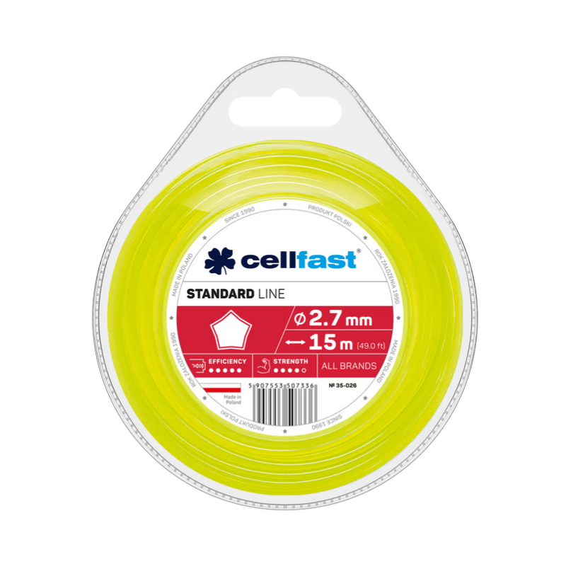 Żyłka do kosiarki 2,7 mm Standard Cellfast