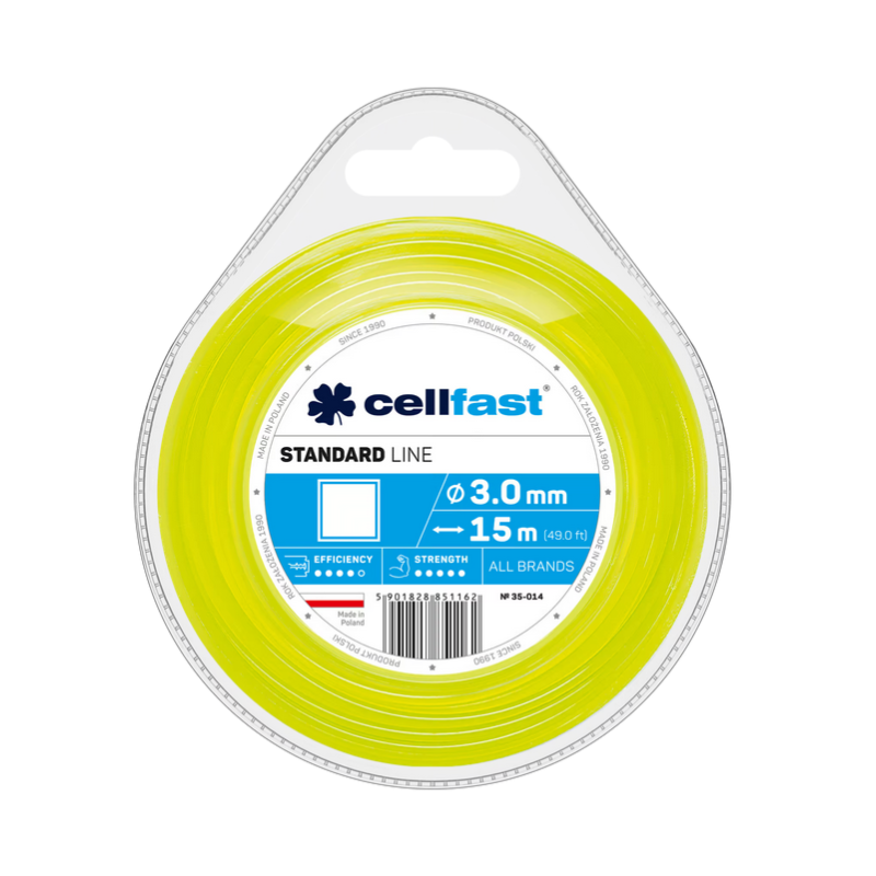 Żyłka do kosiarki 3,0 mm Standard Cellfast