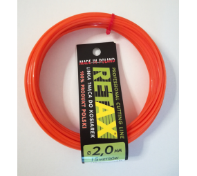 Żyłka do kosiarki 2,0 mm Retax