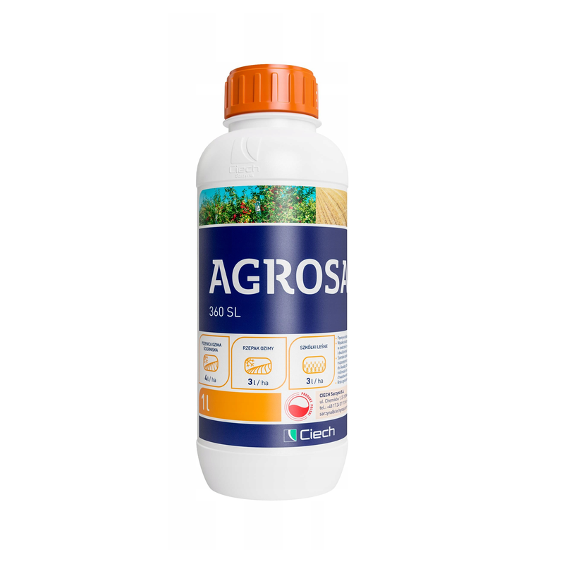 Agrosar 360 SL (glifosat) - środek chwastobójczy