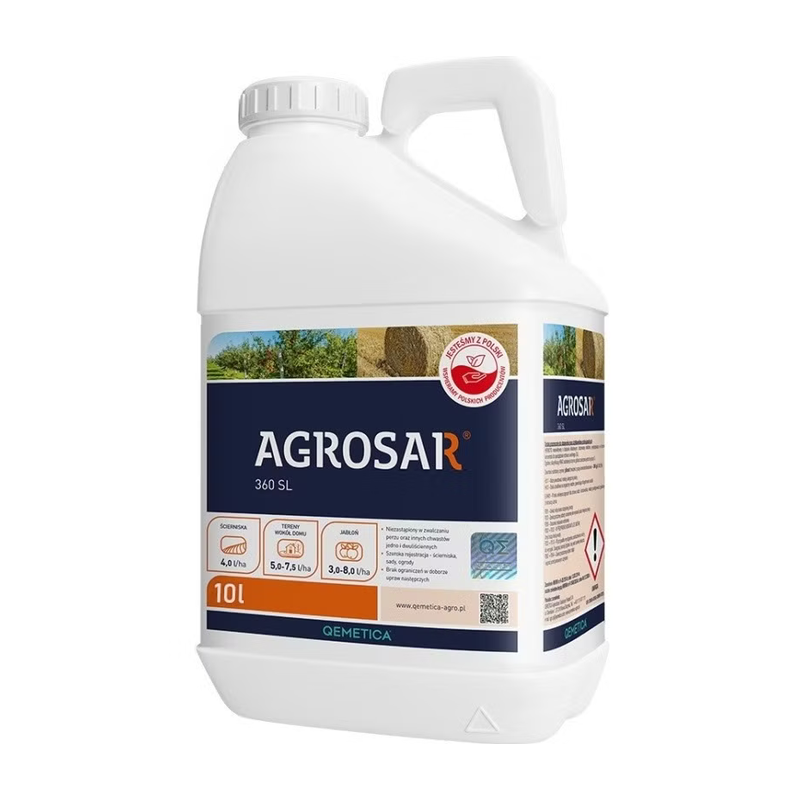 Agrosar 360 SL (glifosat) - środek chwastobójczy