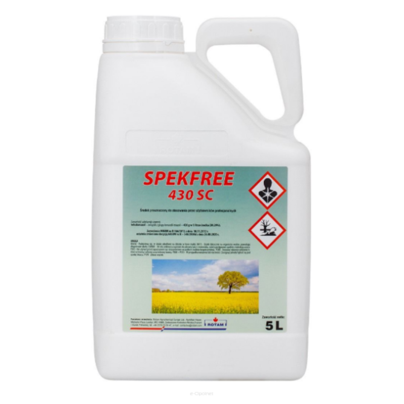 Spekfree 430 SC, grzybobójczy, rzepak, zboże,