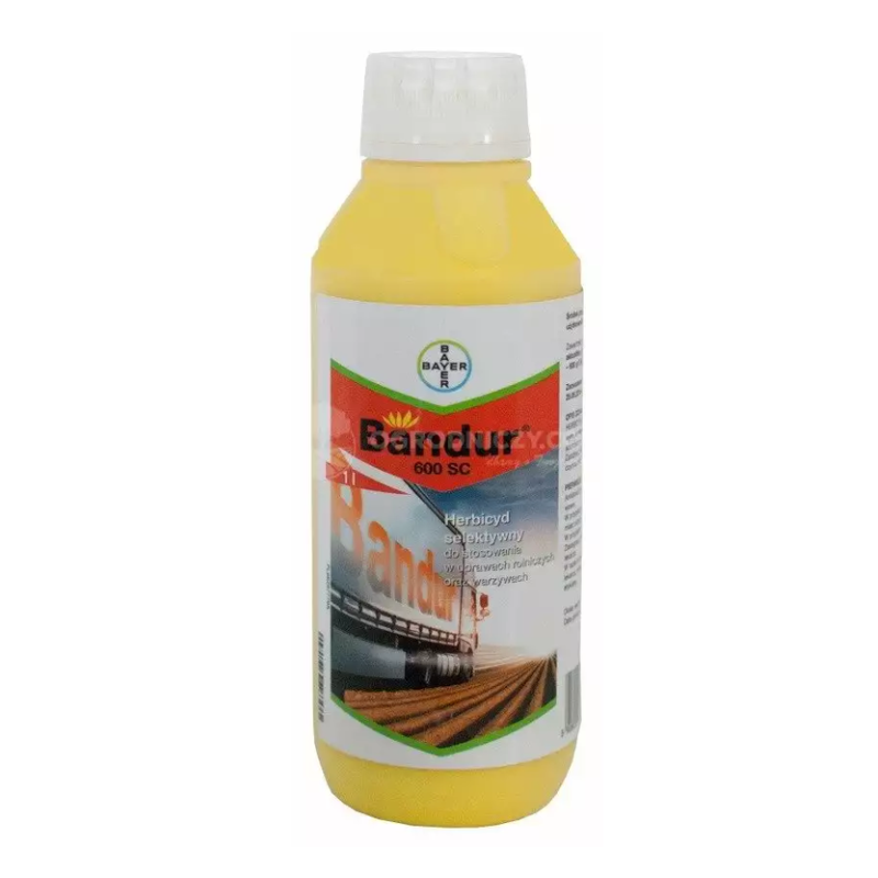 Bandur 600 SC, chwasty, warzywa, lucerna, tytoń...