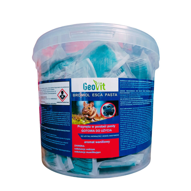 Pasta na gryzonie Bromiol Esca, trutka, myszy, szczury, gryzonie