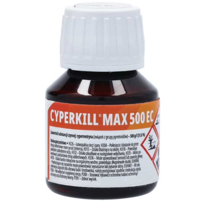 Cyperkil Max 500 EC, stonka, mszyce, wciornatki, słodyszek, pchełki...