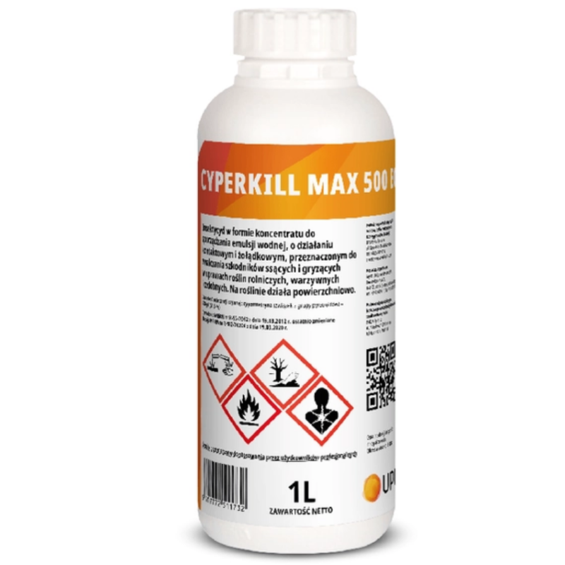 Cyperkil Max 500 EC, stonka, mszyce, wciornatki, słodyszek, pchełki...