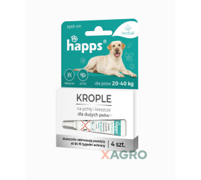 Krople na pchły i kleszcze HAPPS Herbal