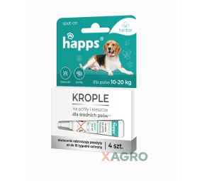 Krople na pchły i kleszcze HAPPS Herbal