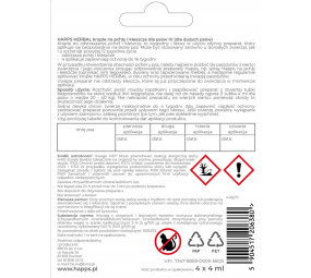 Krople na pchły i kleszcze HAPPS Herbal