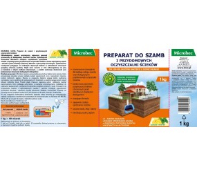 Microbec ULTRA Preparat do szamb Bros – zapach cytryny + WC Bio Żel