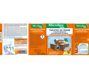 Microbec Ultra tabletk do szamb Bros