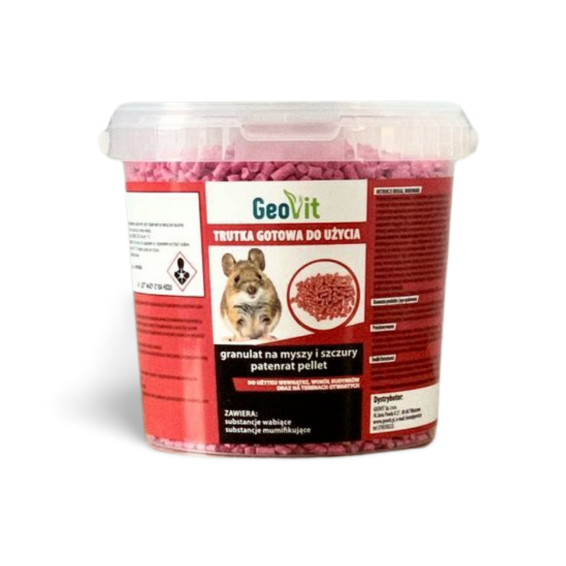 Patenrat pellet preparat gryzoniobójczy