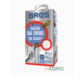Siatka na okno Bros biała