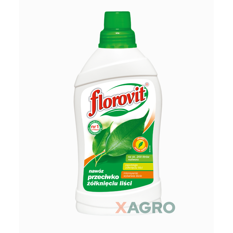 Florovit nawóz przeciwko żółknięciu liści